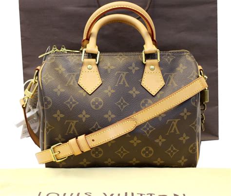 louis vuitton speedy bandouliere monogram luggage tag|authentic louis vuitton speedy 30.